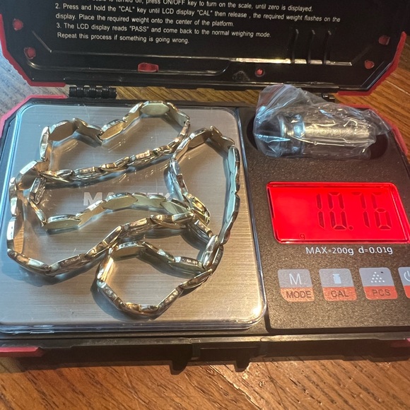 10k Gold XOXO Necklace  17” - Picture 6 of 6